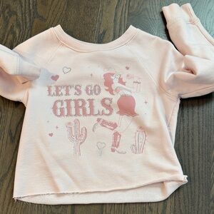 Charming Pink Kids Sweatshirt with Fun Design